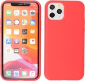 Coque pour iPhone 11 Pro - 2,0 mm d'épaisseur - Fashion arrière tendance - Coque en Siliconen - Rouge