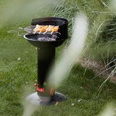 Barbecook Loewy 40 Houtskool Barbecue - Grilloppervlak Ø 40 cm - Met Quickstart Systeem - Zwart