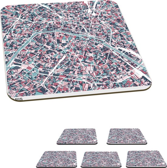 Sous-verres En Bois Mosaïque Gorgecraft - Remplissables Et Personnalisables Pour Décoration Maison