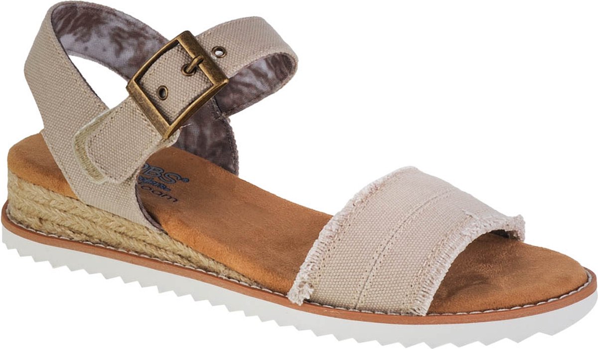 Skechers Desert Kiss Adobe Princess 113541 TPE Vrouwen Beige Sandalen