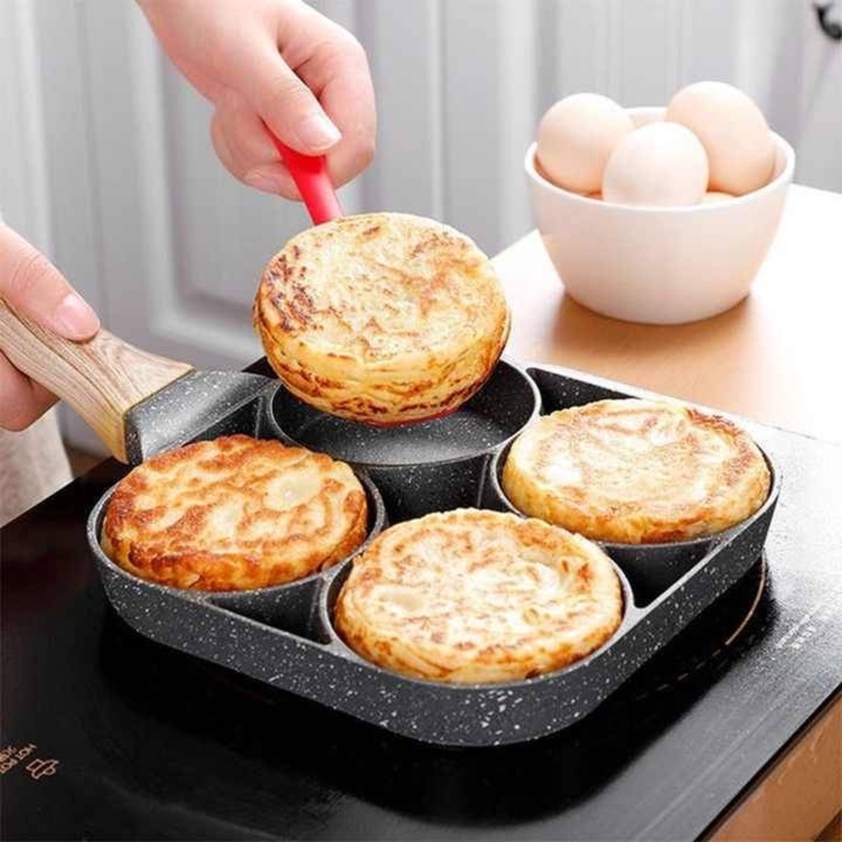 Unol PANCAKE-MAKER 48165 American sr / bk