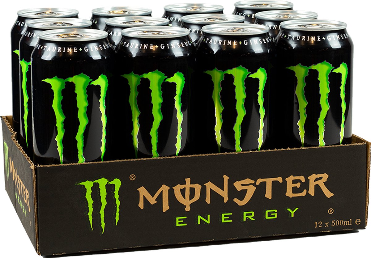 Monster Energy - Original Tray - 12 x 500 ml - Monster Energy