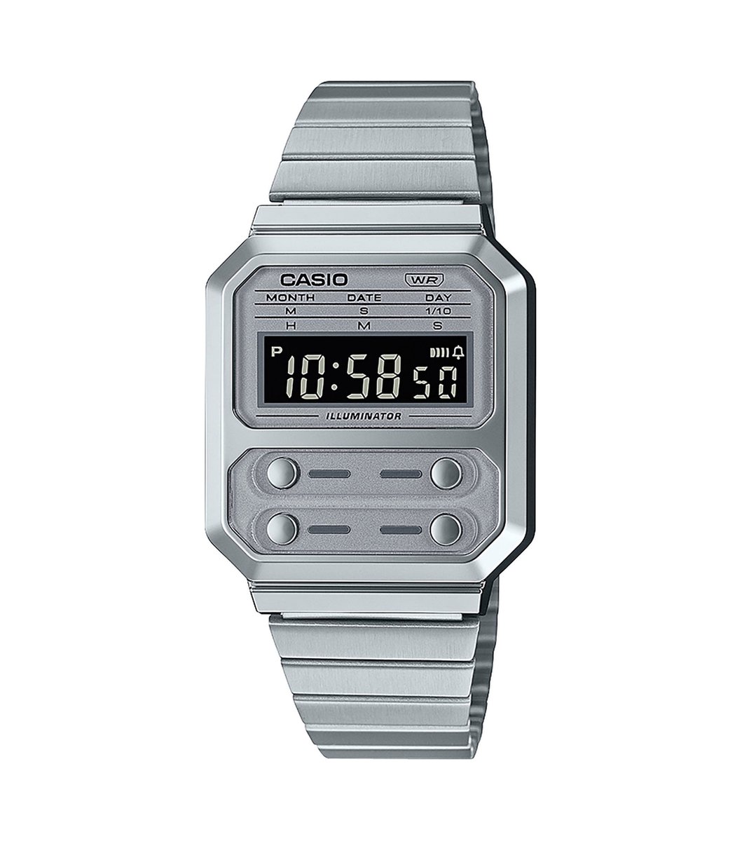 Casio Vintage Edgy A100WE-7BEF Horloge