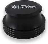 Ludic Audio Platenpuck zwart of Aandrukgewicht voor Platenspeler - Zwart - Hifi Record Clamp - Record Clamp - High End Stabilizer voor Draaitafel