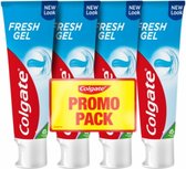 Colgate Fresh Gel Dentifrice - Pack Promo - 4 Tubes