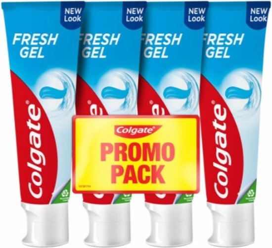 Colgate Fresh Gel Tandpasta - Promopack - 4 tubes
