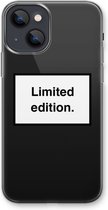 Case Company® - iPhone 13 mini hoesje - Limited edition - Soft Cover Telefoonhoesje - Bescherming aan alle Kanten en Schermrand