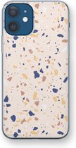 Case Company® - iPhone 12 mini hoesje - Terrazzo N°23 - Soft Cover Telefoonhoesje - Bescherming aan alle Kanten en Schermrand