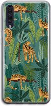 Case Company® - Samsung Galaxy A50 hoesje - Luipaard 2 - Soft Cover Telefoonhoesje - Bescherming aan alle Kanten en Schermrand