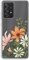 Case Company® - Samsung Galaxy A52 hoesje - Floral bouquet - Soft Cover Telefoonhoesje - Bescherming aan alle Kanten en Schermrand