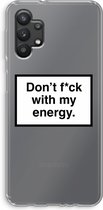 Case Company® - Samsung Galaxy A32 5G hoesje - My energy - Soft Cover Telefoonhoesje - Bescherming aan alle Kanten en Schermrand