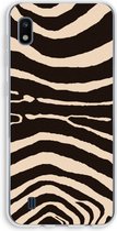 Case Company® - Samsung Galaxy A10 hoesje - Arizona Zebra - Soft Cover Telefoonhoesje - Bescherming aan alle Kanten en Schermrand