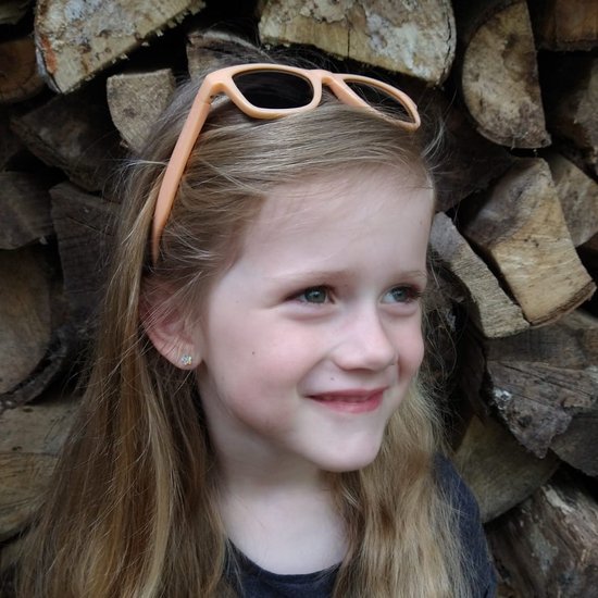 KOOLSUN - Wave - Kinder zonnebril - Papaya - 3-10 jaar - UV400 - Categorie 3 — afbeelding 4