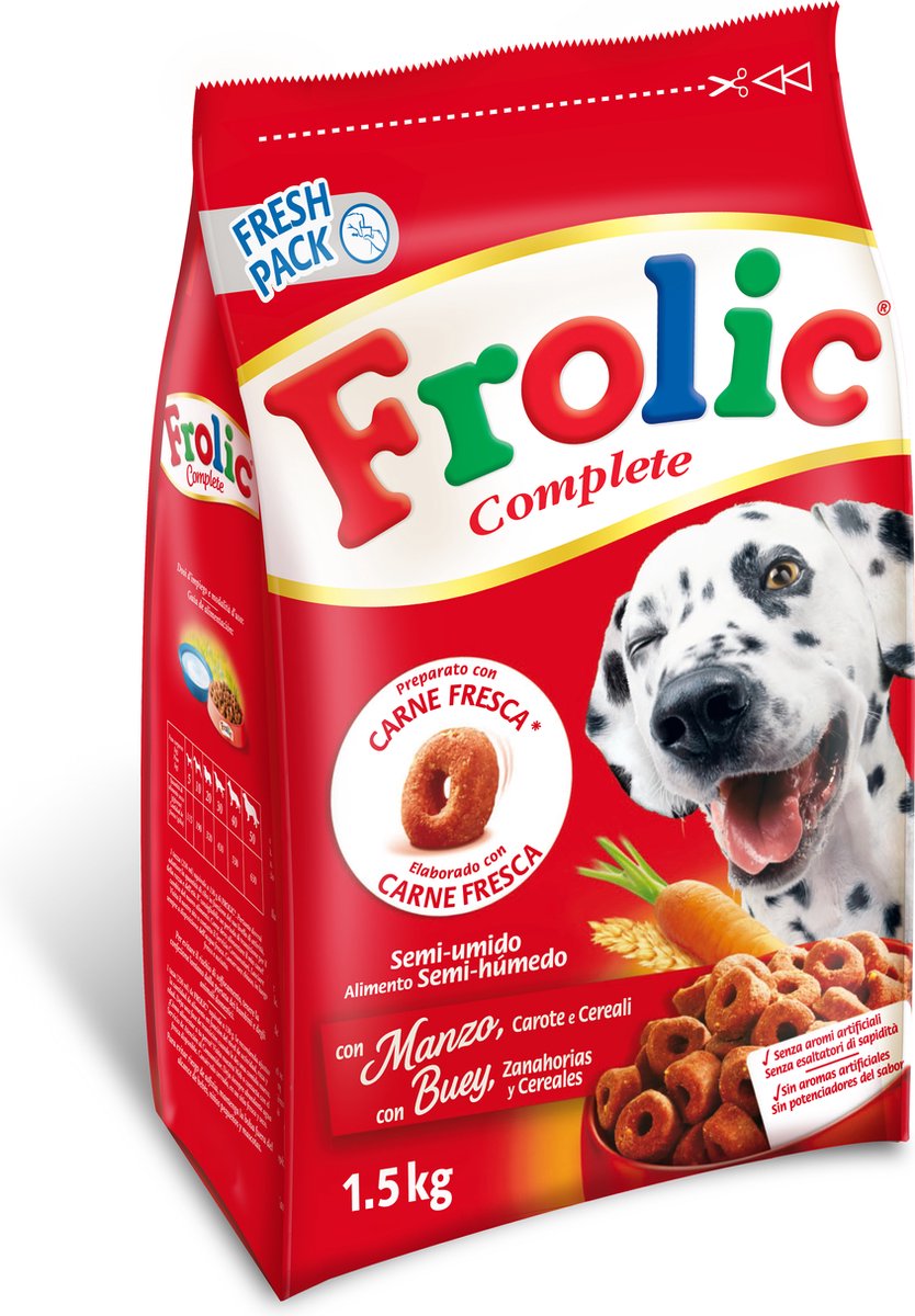 Frolic - Met rundvlees - 7.5 kilo - Hondenvoer