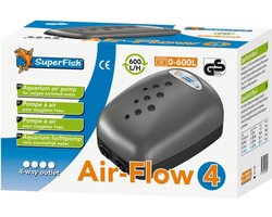 Superfish Air Flow 4 - Aquariumpomp - Beluchting - 4 uitgangen