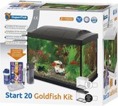 Start 20 Goldfish kit aquarium Zwart - SuperFish