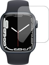 Screenprotector geschikt voor Apple Watch Series 7 41mm - Screenprotector geschikt voor iWatch 7 41mm - Tempered Glass