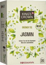 KING'S CROWN Bio Groene Thee Jasmijn 30g
