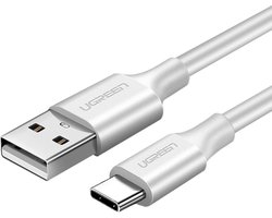 UGREEN USB-A naar USB-C Kabel 3A Fast Charge 0.5 Meter Wit