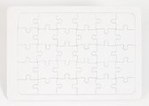 Puzzle blanc Collall A4 30pcs