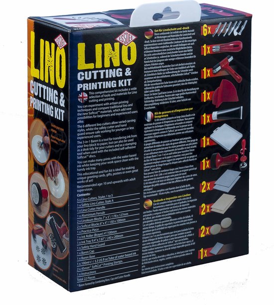 Lino printing kit