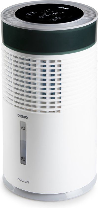 Domo DO159A - Aircooler desktop Chilizz 3-in-1: Luchtkoeler/Luchtbevochtiger/Luchtreiniger - Wit/Zwart