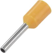 TRU COMPONENTS 1091293 Adereindhulzen 0.50 mm² Deels geïsoleerd Oranje 100 stuk(s)