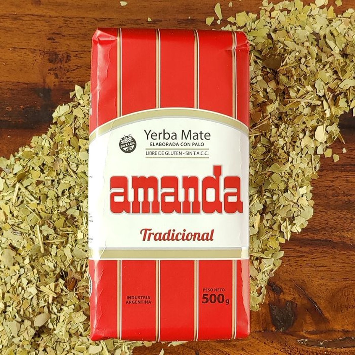 Yerba Mate Amanda Tradicional - Elaborada - 500g