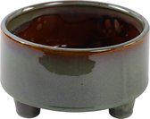 schaal Robina 18,5 x 11,2 cm keramiek groen