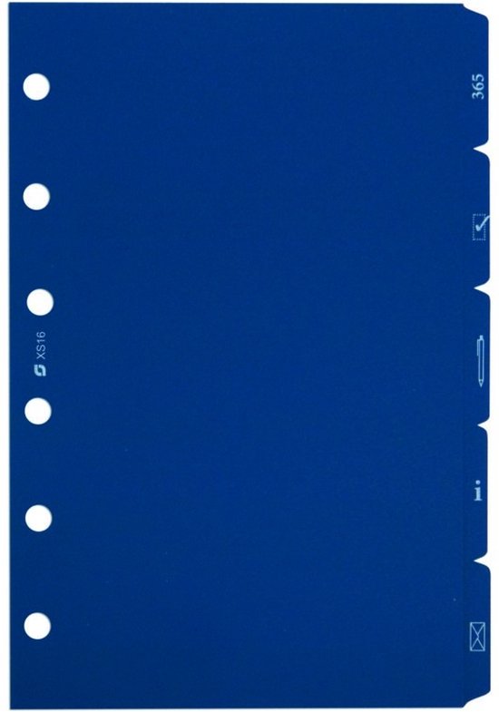 Succes senior XS/S16 - tabbladen blauw