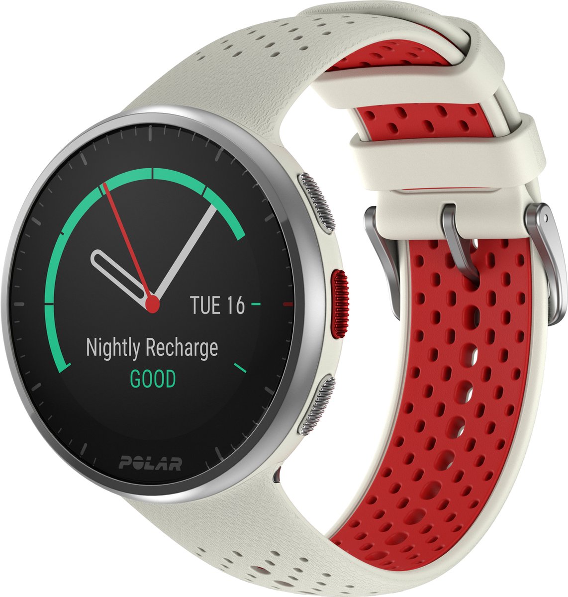 Polar Pacer Pro GPS Hardloophorloge Snow White S-L - afbeelding 2