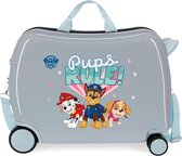 Paw Patrol rol zit kinderkoffer ABS licht grijs Ride On