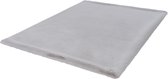 Karpetje Heaven - Vloerkleed – Vloer kleed - Tapijt – Karpet - Hoogpolig – Super zacht - Fluffy – Shiny - Silk look -  160x230 – Grijs