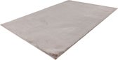 Karpetje Heaven - Vloerkleed – Vloer kleed - Tapijt – Karpet - Hoogpolig – Super zacht - Fluffy – Shiny - Silk look - 160x230 - Taupe