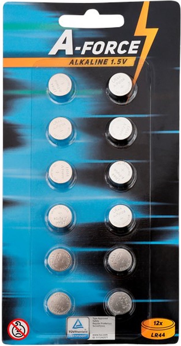 Knoopcelbatterij Houder - 4 Stuks, Horizontaal, Voor AG13/LR44 Batterijen, 3V Uitgang