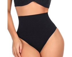 Correctie ondergoed shapewear - High waist string zwart maat 38/40