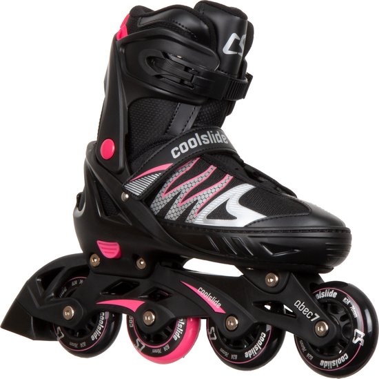 Coolslide Fenêtres Rollers Skate Patins à roues alignées - Taille 40-43 - Unisexe - noir/rose/blanc