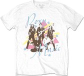 Roxy Music - Guitars Heren T-shirt - 2XL - Wit
