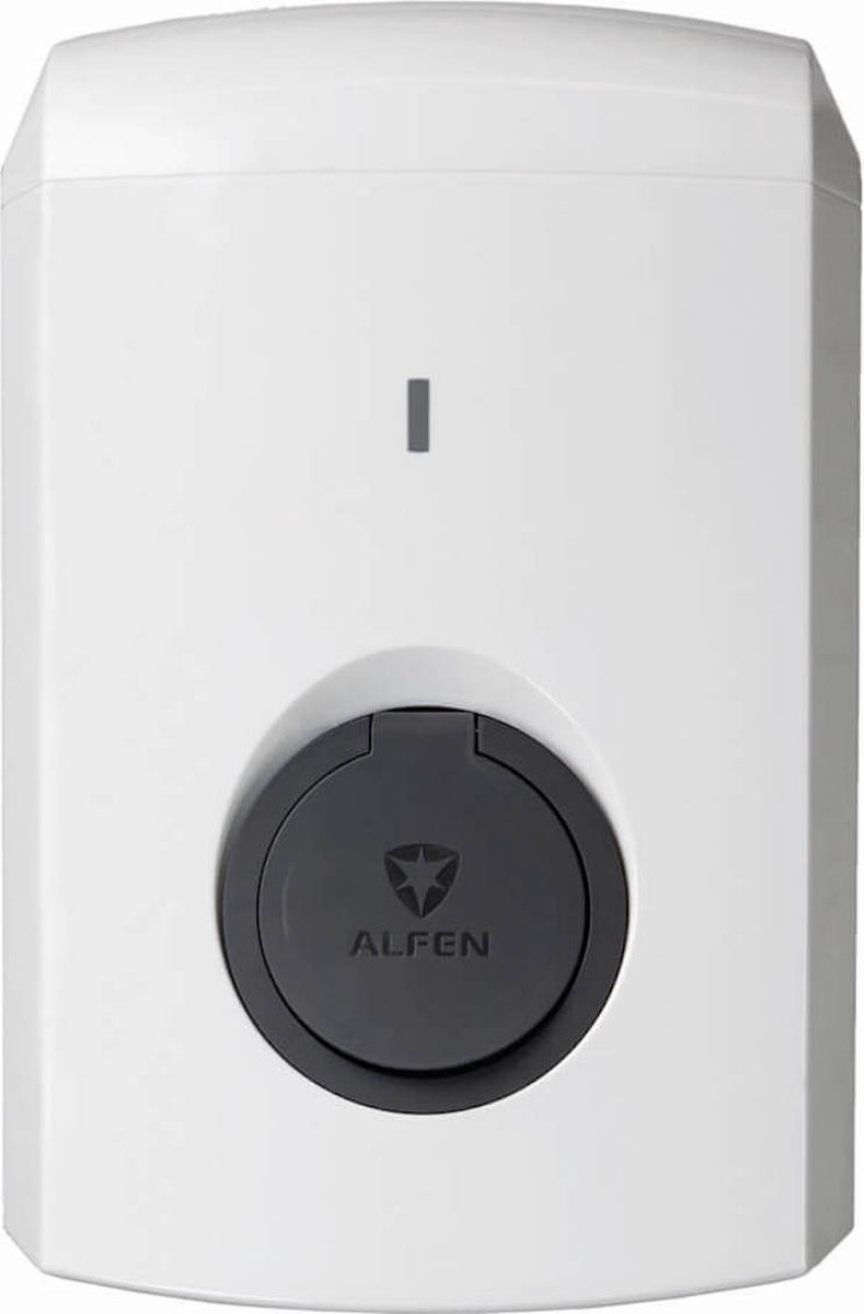 Alfen Eve Single S-line 11 KW | Socket | Wired | Loadbalancing | kWh-meter | Plug & Charge