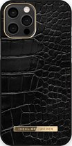 iDeal Of Sweden Atelier Case Introductory iPhone 12 Pro Max Neo Noir Croco - Recycled