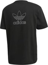 adidas Originals B+F Trefoil Tee T-shirt Mannen zwart Xs