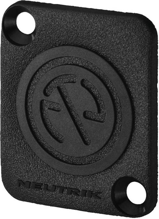 thumbnail image 2 of Carbon Composite Blank Panel Plate For Neutrik XLR D-Series Cutouts – 4-Pack, Black, USA Made 2 of 5