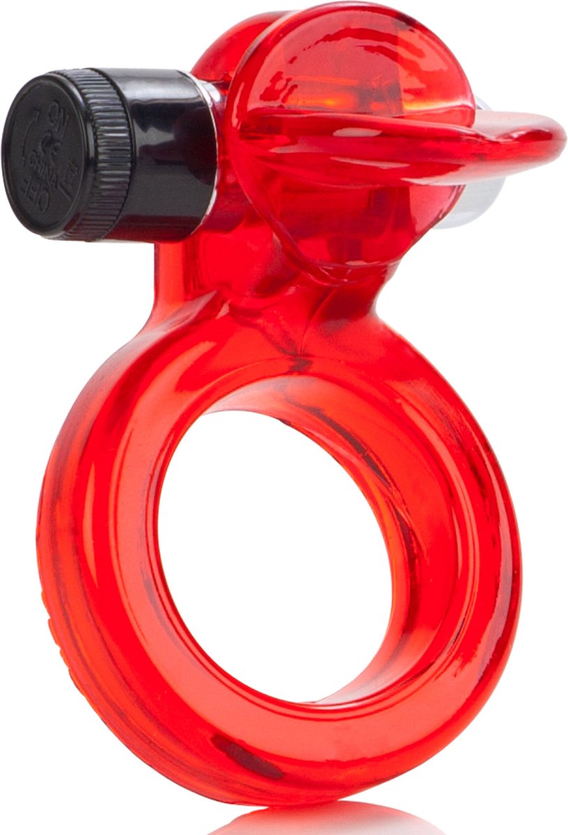 Goedkoopste CalExotics - Wireless Clit Flicker - Rings Rood