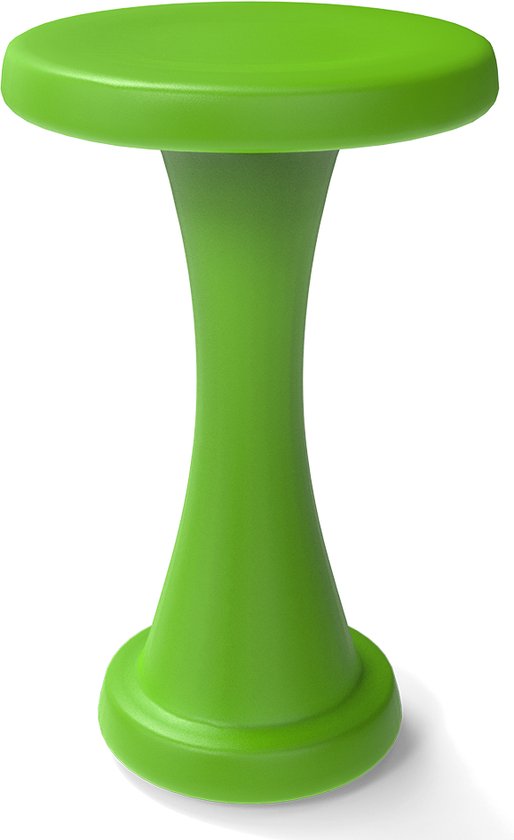OneLeg - Tabouret Balance - Lime - 40 cm - Avec revêtement antidérapant