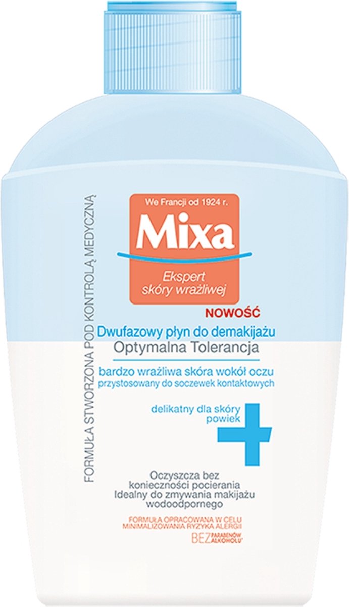 Mixa - Optimal Tolerance Two-Phase Makeup Remover 125Ml
