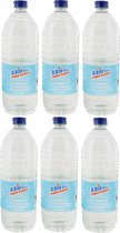 Kristal schoonmaakazijn Eucalyptus 6X1 liter kalk en groene aanslag verwijderen Voor binnen en buiten Schoonmaakmiddel Schoonmaakvloeistof