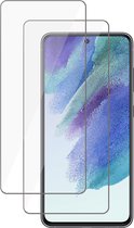 Samsung Galaxy S21 FE Screenprotector - Tempered Glass Screen Protector - 2 Stuks