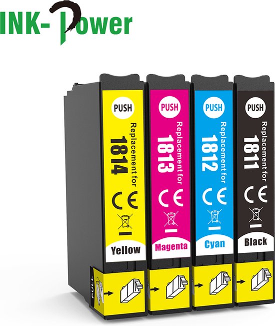 Inktcartridges Voor Epson 18xl Multipack Van 4 Cartridges Voor Epson Expression Home 3315