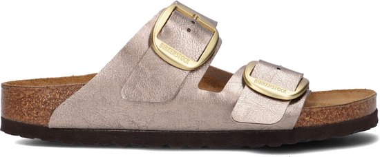 Birkenstock Arizona Big Buckle Graceful Taupe Bronzen Slippers