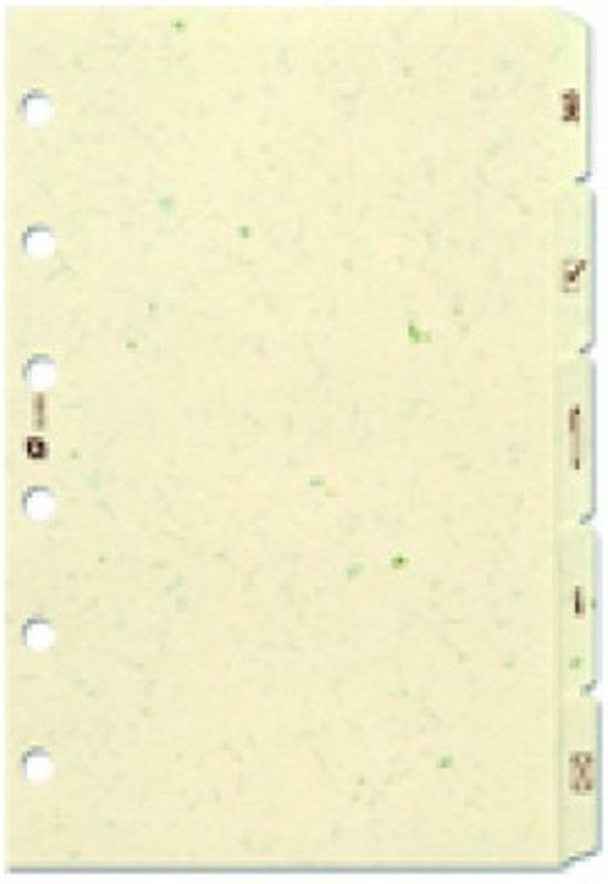 Succes XS160 - tabkaarten met symbolen 5-delig - papier crème